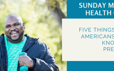 Five things African Americans need to know about Prediabetes